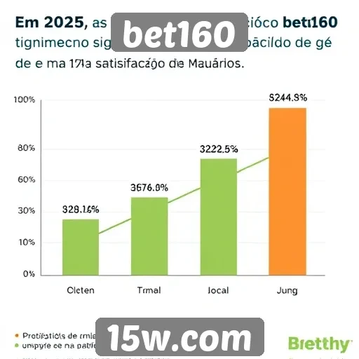 Estatísticas de crescimento do Bet160 em 2025